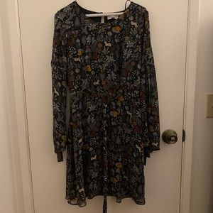 Lauren Conrad Runway Collection Floral Fit & Flare Dress